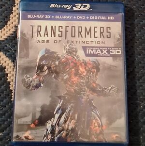 TRANSFORMERS AGE OF EXTINCTION IMAX 3D on BLU-RAY 3D + BLU-RAY + DVD